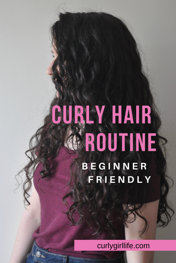 My Curly Girl Routine Step By Step Beginner Friendly Curly Girl Life